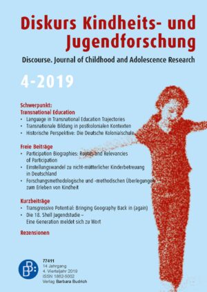 Diskurs 4-2019 | Transnational Education. A Concept for Institutional and Individual Perspectives