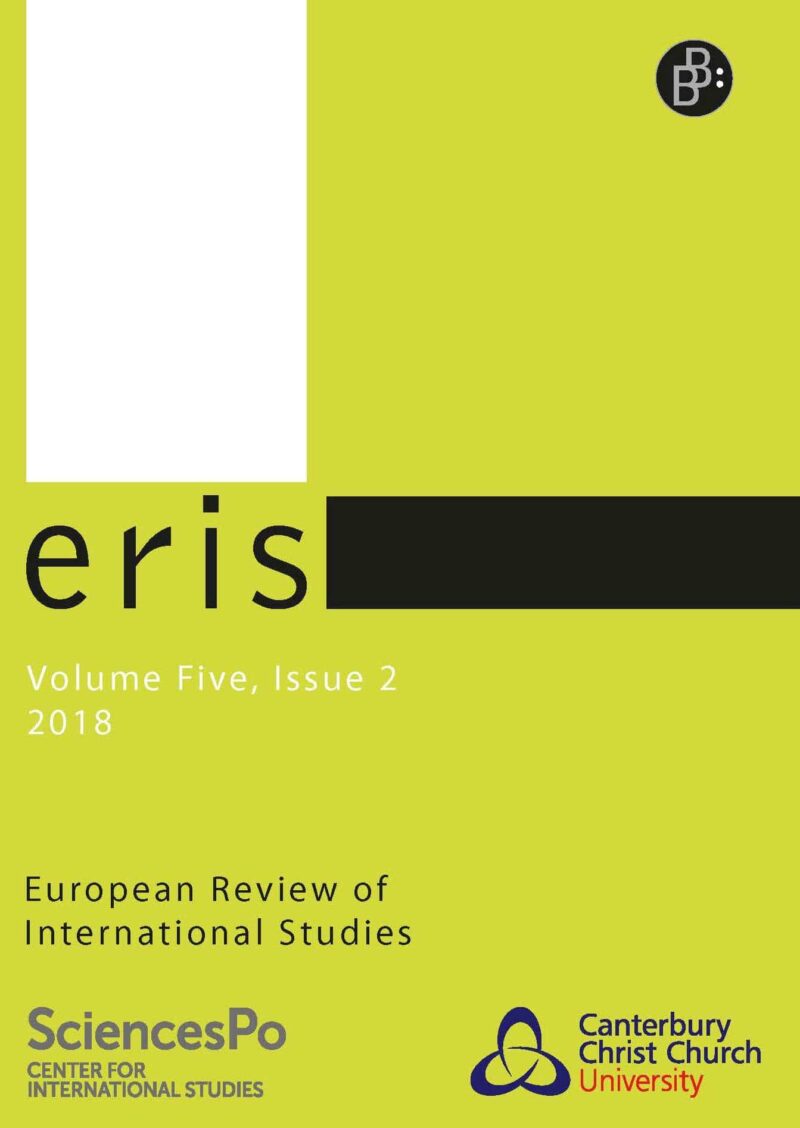 Heft 2-2018 | ERIS - European Review of International Studies