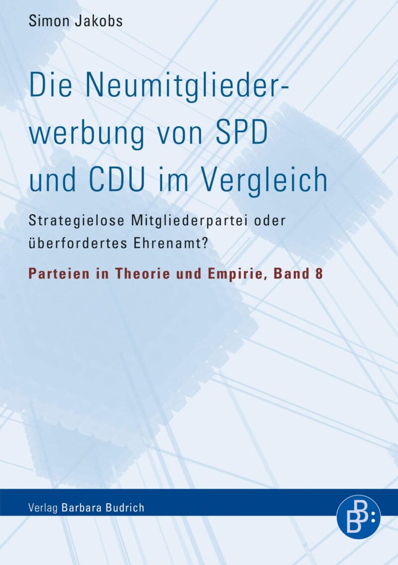 Die Neumitgliederwerbung von SPD und CDU im Vergleich