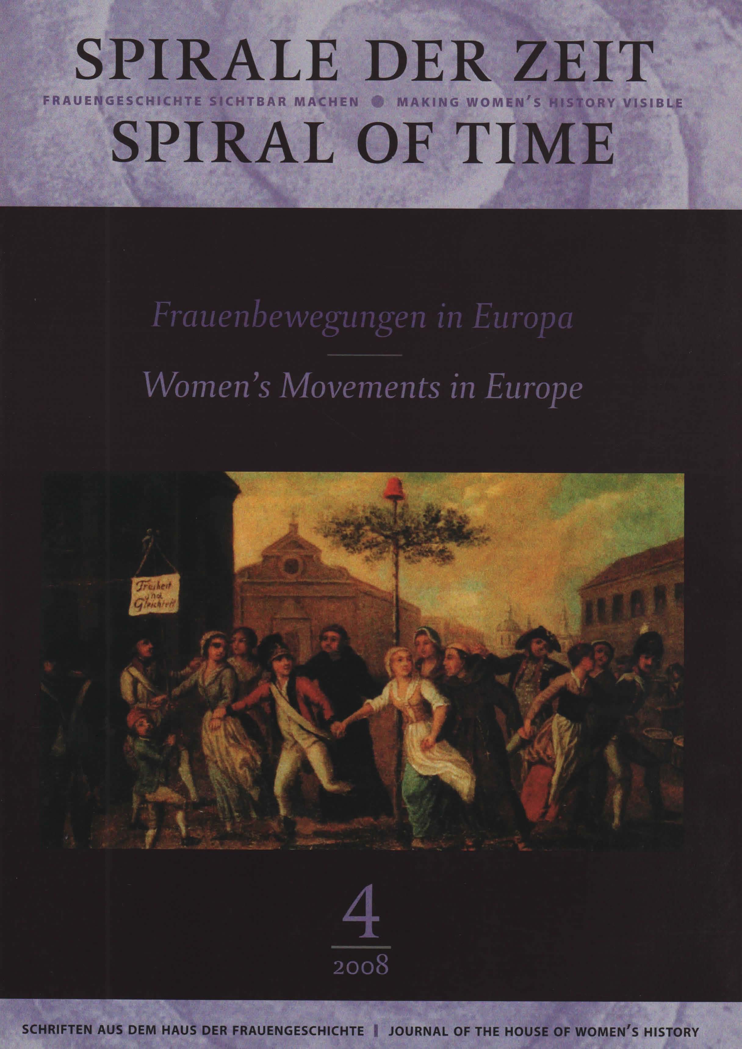 Spirale der Zeit 2-2008: Frauenbewegungen in Europa – Women’s Movements in Europe