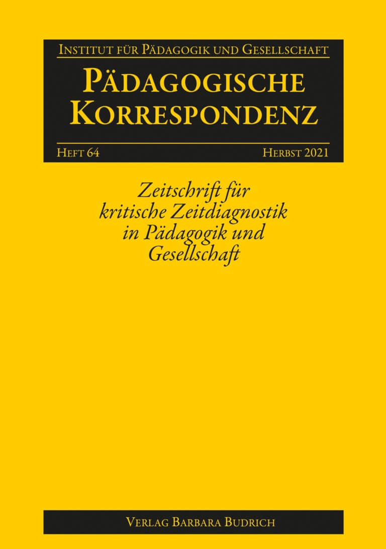 Pädagogische Korrespondenz 64 (2-2021): Freie Beiträge