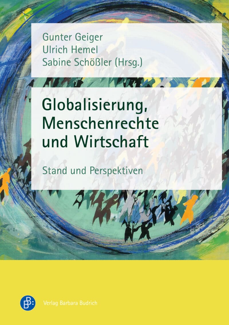 Gunter Geiger/Ulrich Hemel/Sabine Schößler (Hrsg.): Stand und Perspektiven. Verlag Barbara Budrich. ISBN: 978-3-8474-2583-0