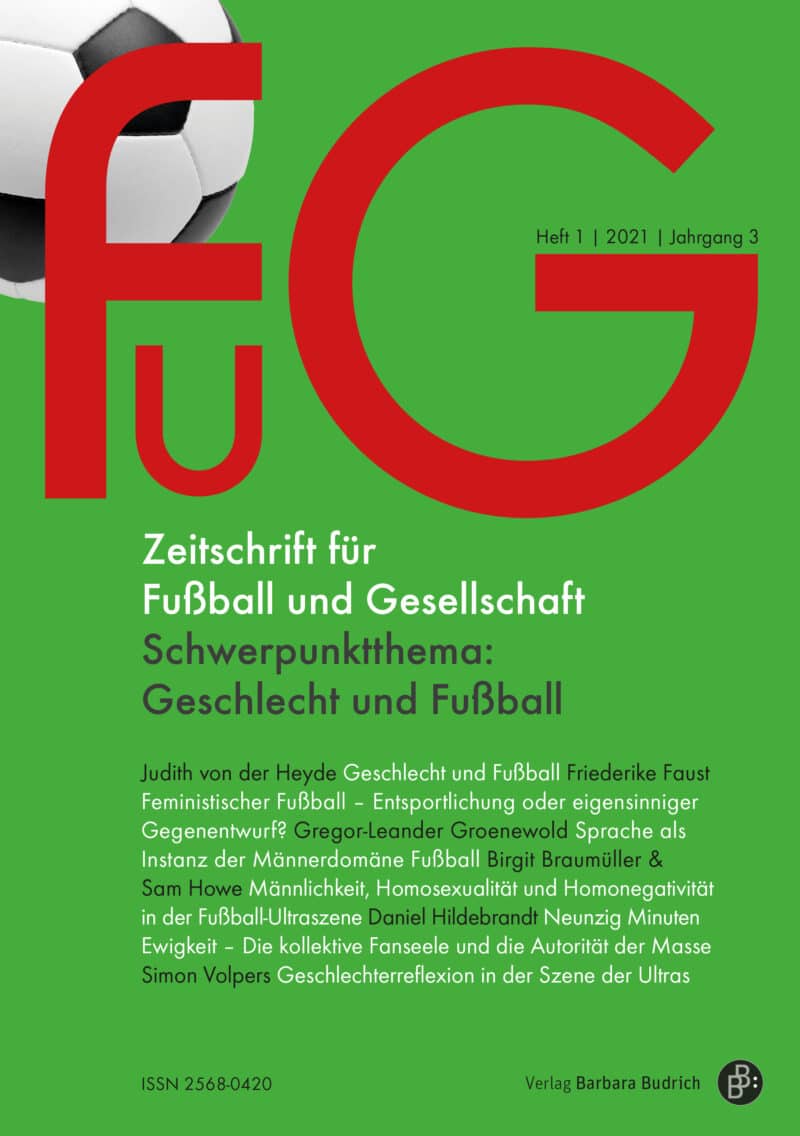 FuG – Zeitschrift für Fußball und Gesellschaft 1-2021: Geschlecht und Fußball