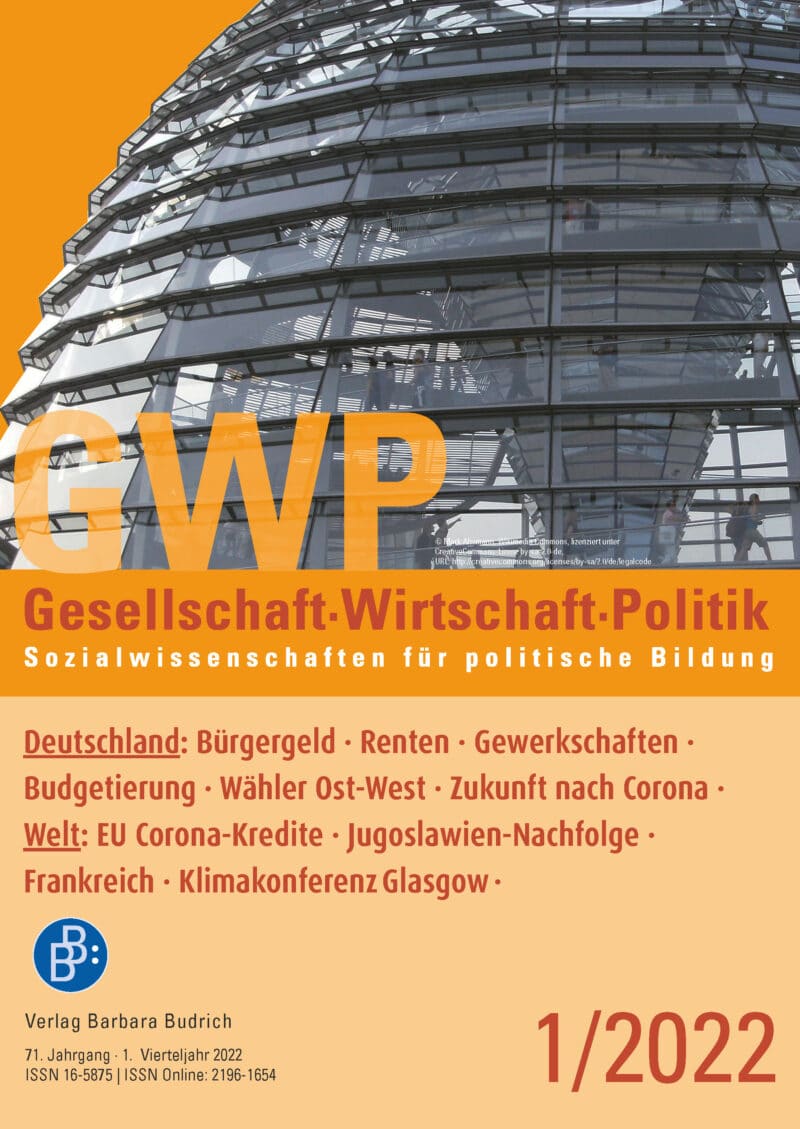 GWP – Gesellschaft. Wirtschaft. Politik 1-2022: Freie Beiträge