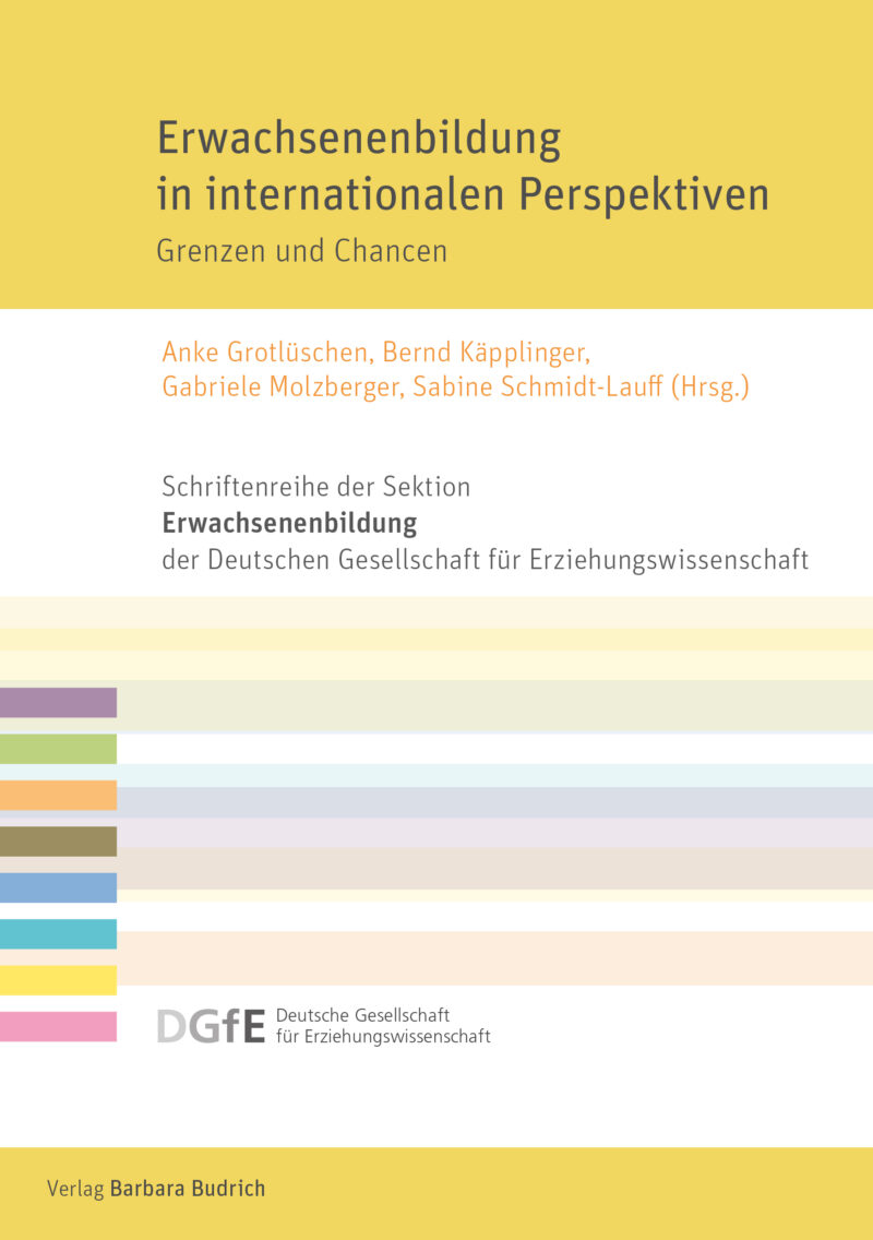 Erwachsenenbildung in internationaler Perspektive