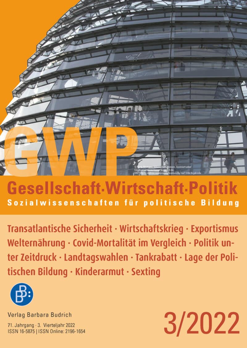 GWP – Gesellschaft. Wirtschaft. Politik 3-2022: Freie Beiträge