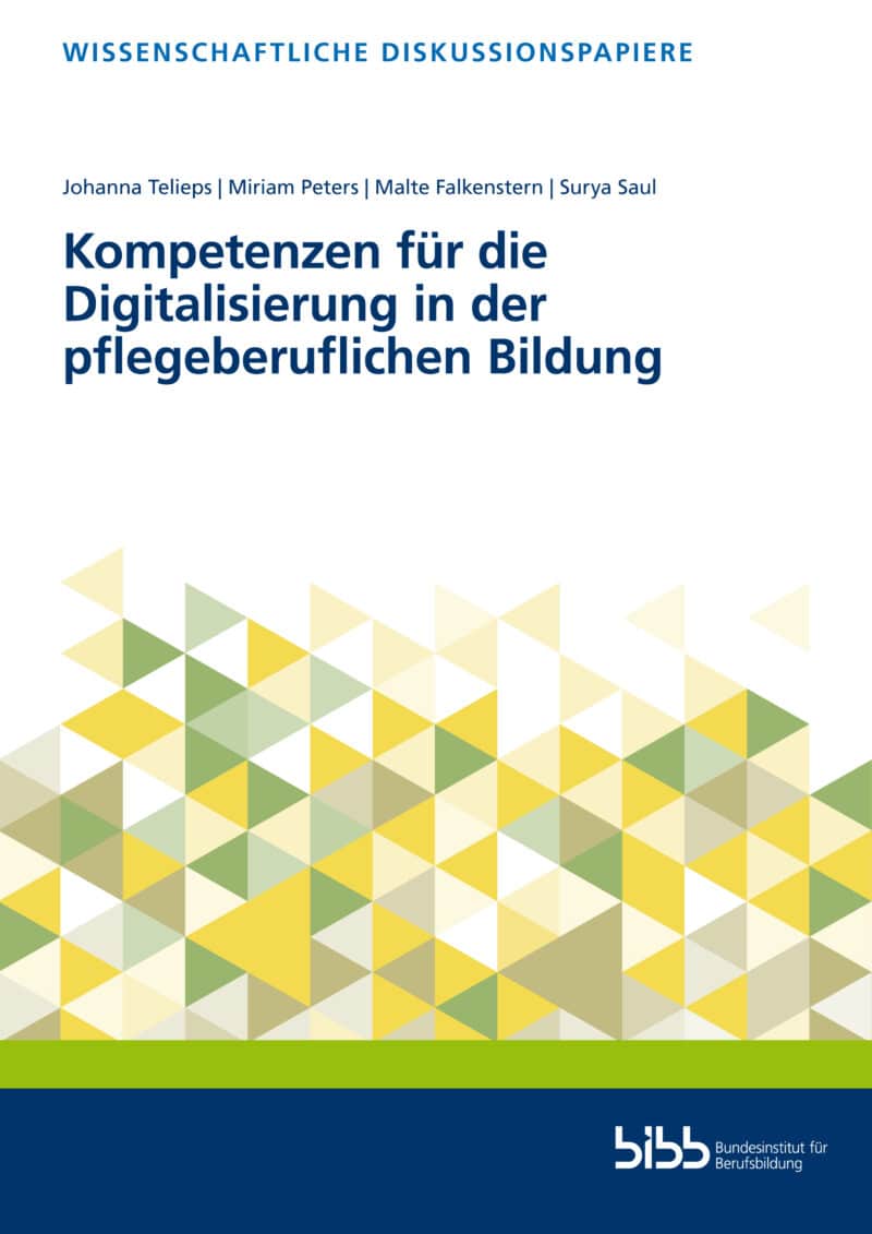 Cover: Kompetenzen für die Digitalisierung in der pflegeberuflichen Bildung