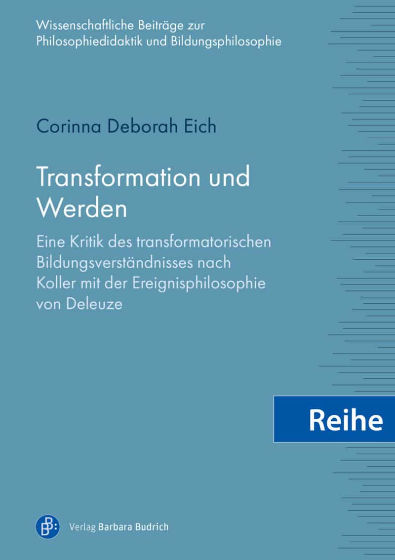 Cover der Reihe: Wissenschaftliche Beiträge zur Philosophiedidaktik und Bildungsphilosophie
