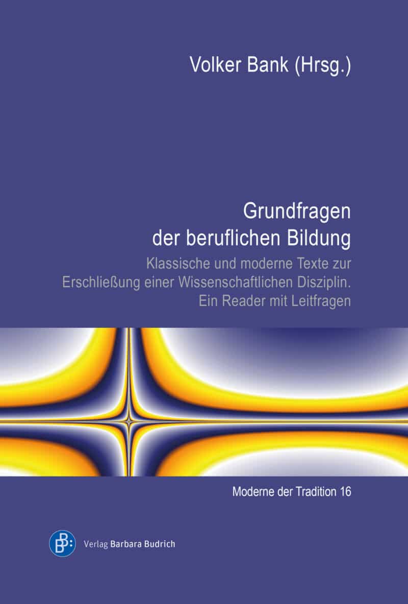 Cover: Grundfragen der beruflichen Bildung