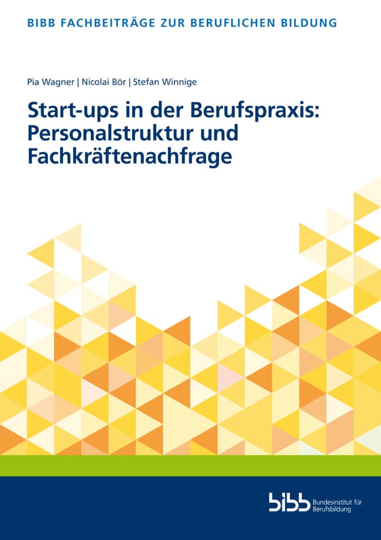Cover: Start-ups in der Berufspraxis