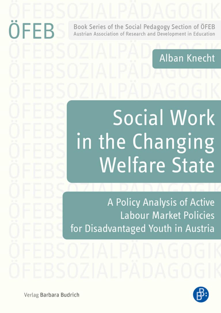 Cover: Social Work in the Changing Welfare State
