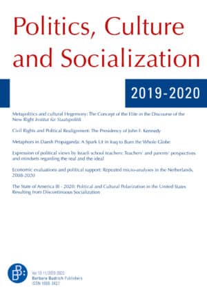 PCS – Politics, Culture and Socialization 2019/2020: Free Contributions