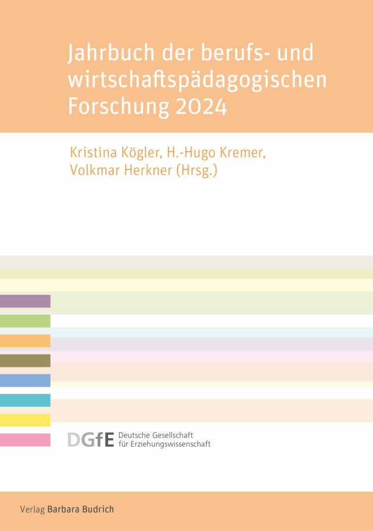 Cover: Jahrbuch der berufs- und wirtschaftspädagogischen Forschung 2024