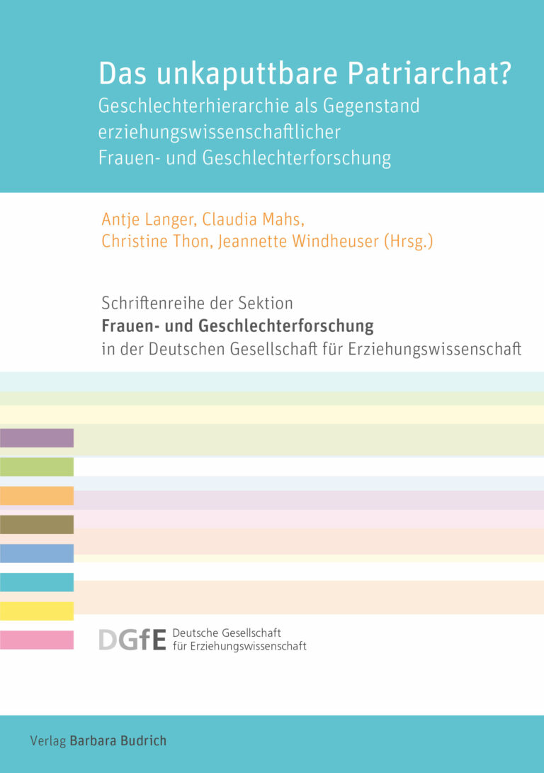 Cover: Das unkaputtbare Patriarchat?