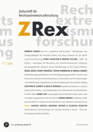 ZRex – Zeitschrift für Rechtsextremismusforschung 2-2024: Freie Beiträge