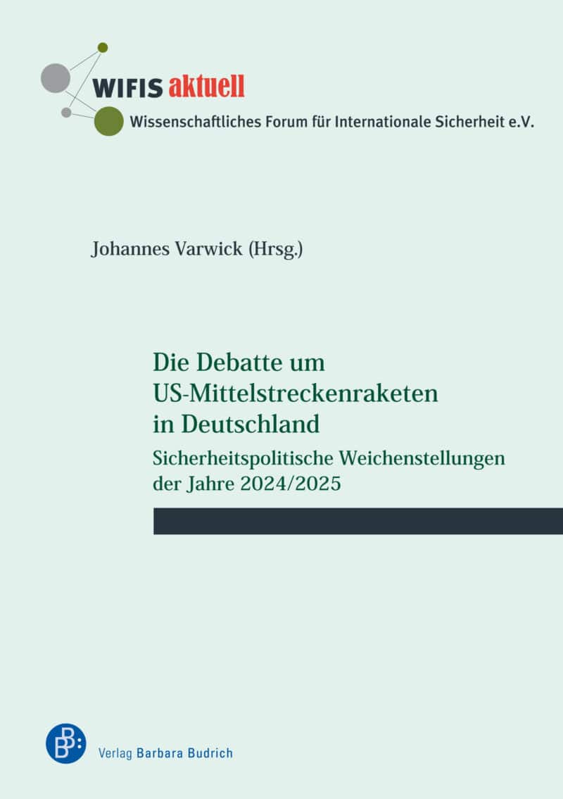 Cover: Die Debatte um US-Mittelstreckenraketen in Deutschland