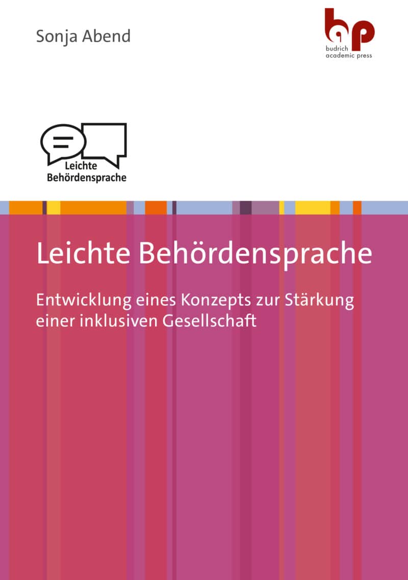 Cover: Leichte Behördensprache