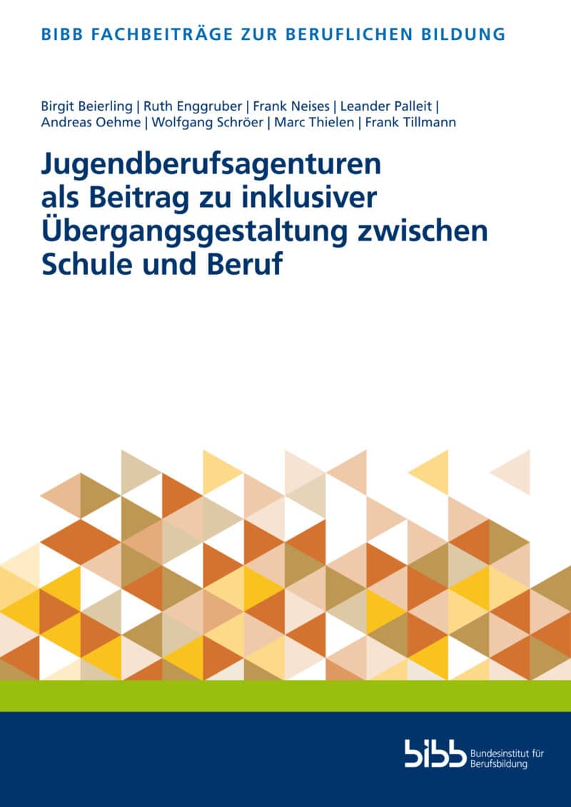 Cover: Jugendberufsagenturen als Beitrag zu inklusiver Übergangsgestaltung zwischen Schule und Beruf