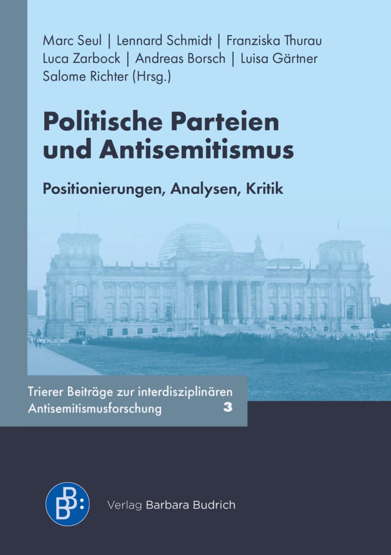 Cover: Politische Parteien und Antisemitismus