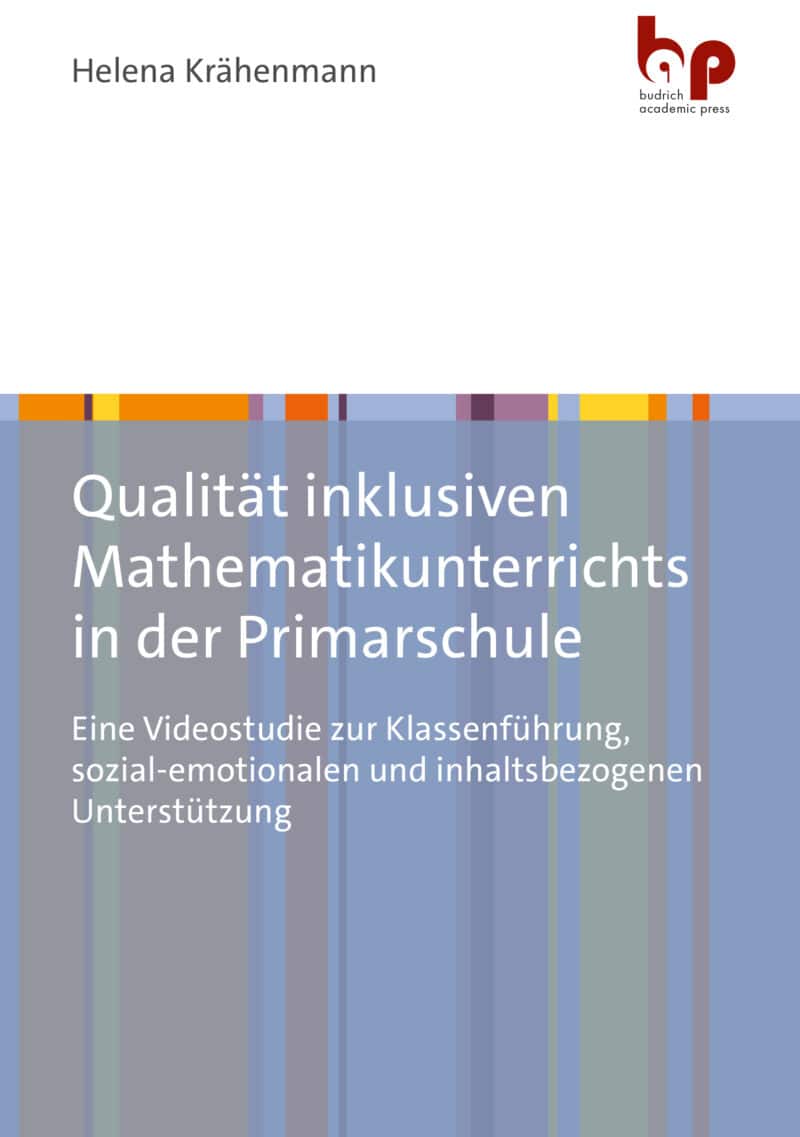 Cover: Qualität inklusiven Mathematikunterrichts in der Primarschule