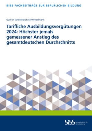 Cover: "Tarifliche Ausbildungsvergütungen 2024"