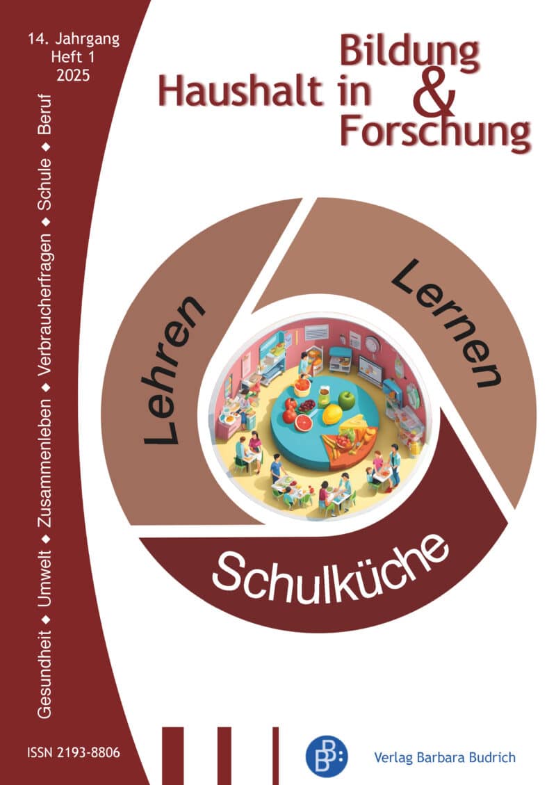 HiBiFo – Haushalt in Bildung & Forschung 1-2025: Lehren, Lernen, Schulküche