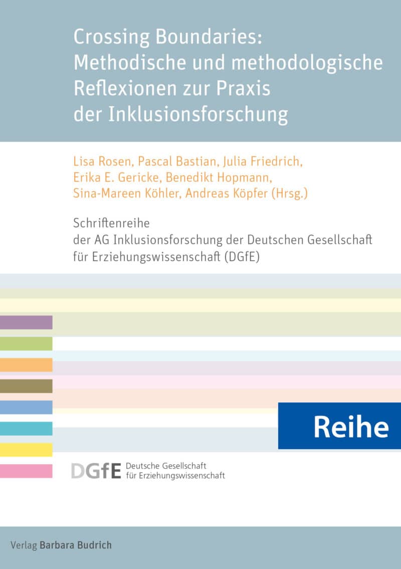 Cover: Rosen u.a. (Hrsg.), "Crossing Boundaries"; zusätzlicher Vermerk: "Reihe".