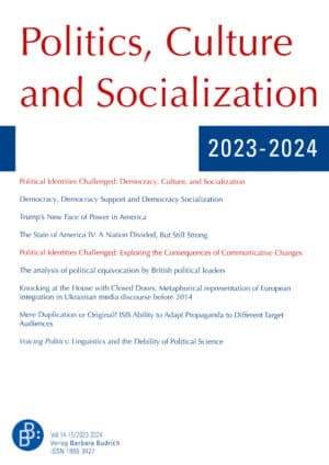 PCS – Politics, Culture and Socialization 2023-2024: Special Issues