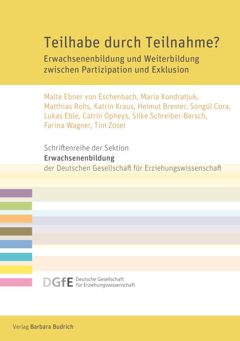Cover: Teilhabe durch Teilnahme?