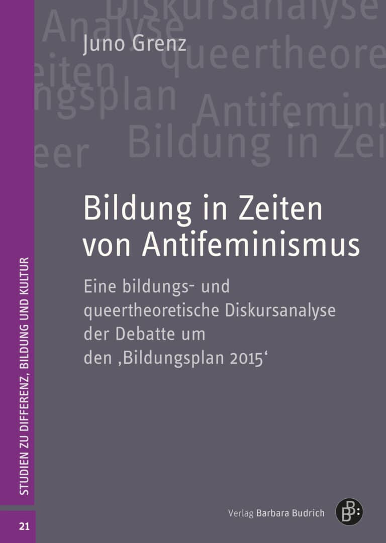 Cover: Bildung in Zeiten von Antifeminismus