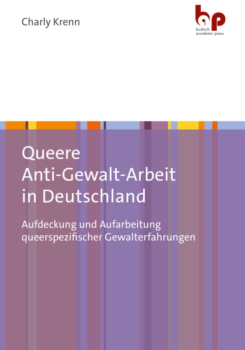Cover: Queere Anti-Gewalt-Arbeit in Deutschland