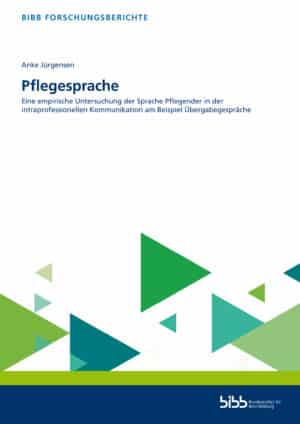 Cover: Pflegesprache