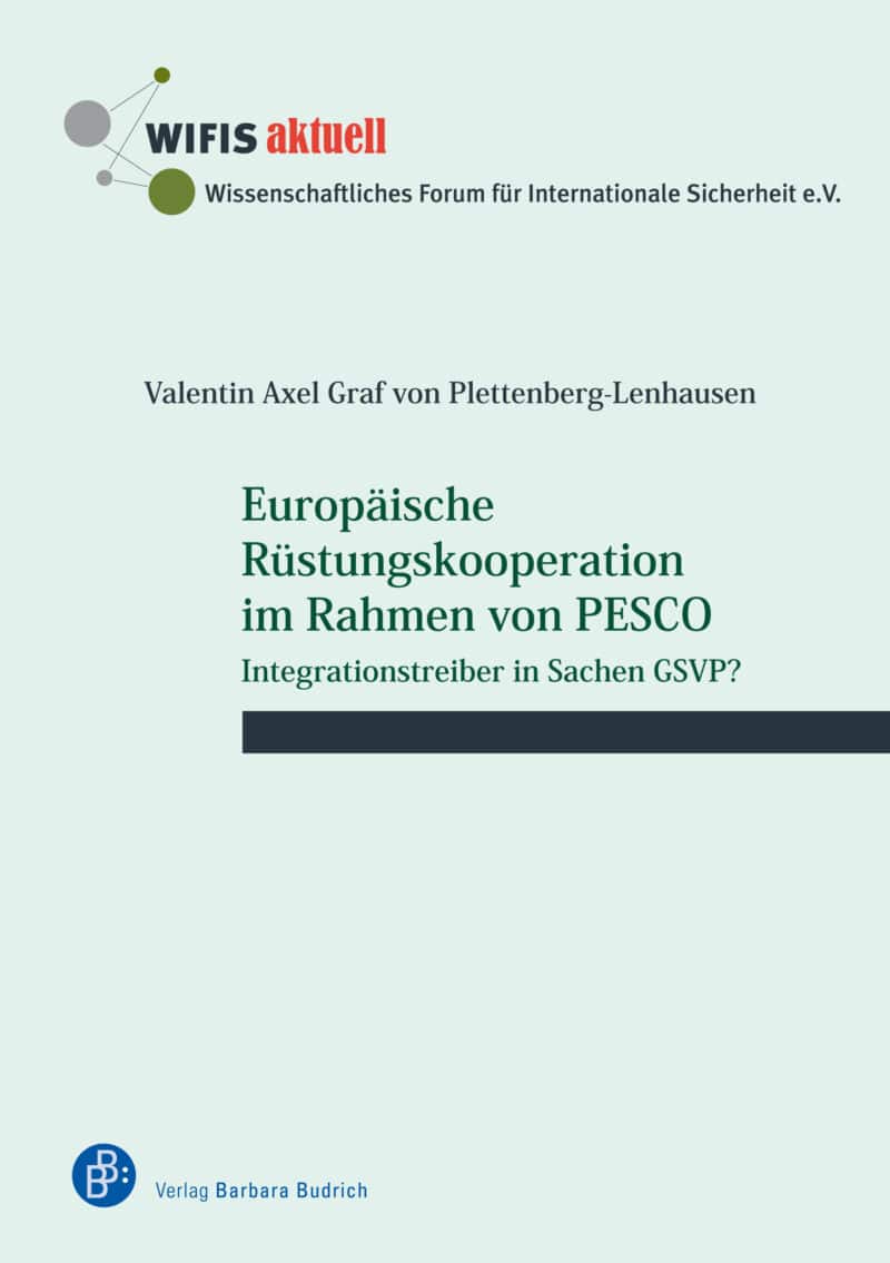 Cover: Europäische Rüstungskooperation im Rahmen von PESCO