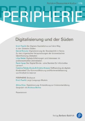 PERIPHERIE – Politik • Ökonomie • Kultur 2-2025 (Heft 179): Digitalisierung und der Süden