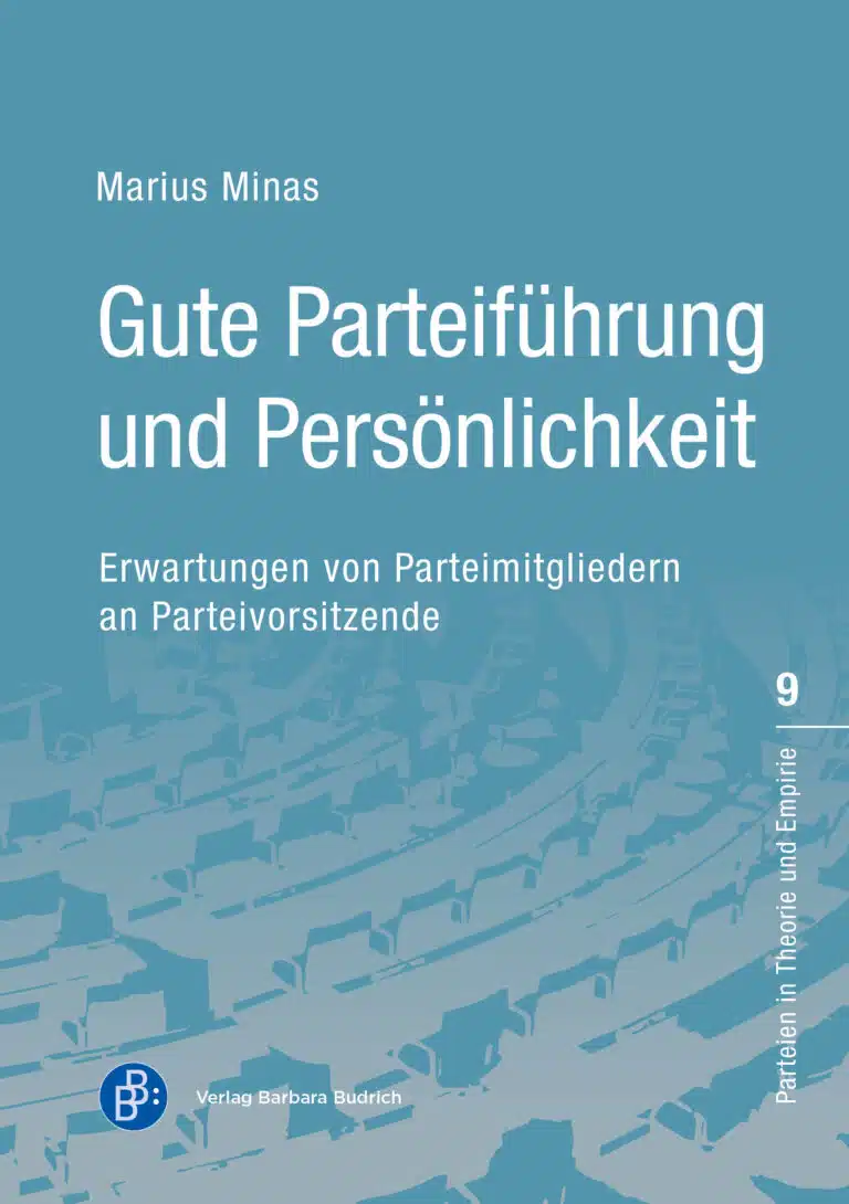 Cover: Gute Parteiführung und Persönlichkeit