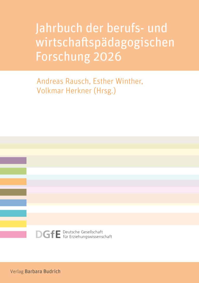 Cover: Jahrbuch der berufs- und wirtschaftspädagogischen Forschung 2026