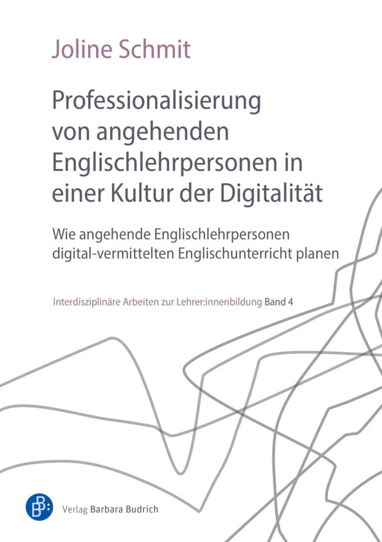 Cover: Professionalisierung von angehenden Englischlehrpersonen in einer Kultur der Digitalität
