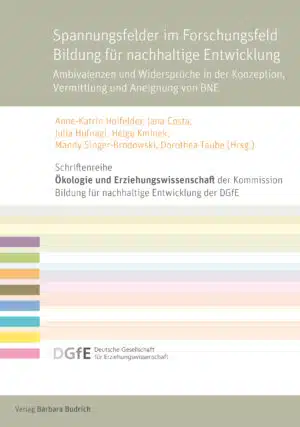 Cover: Spannungsfelder im Forschungsfeld Bildung für nachhaltige Entwicklung