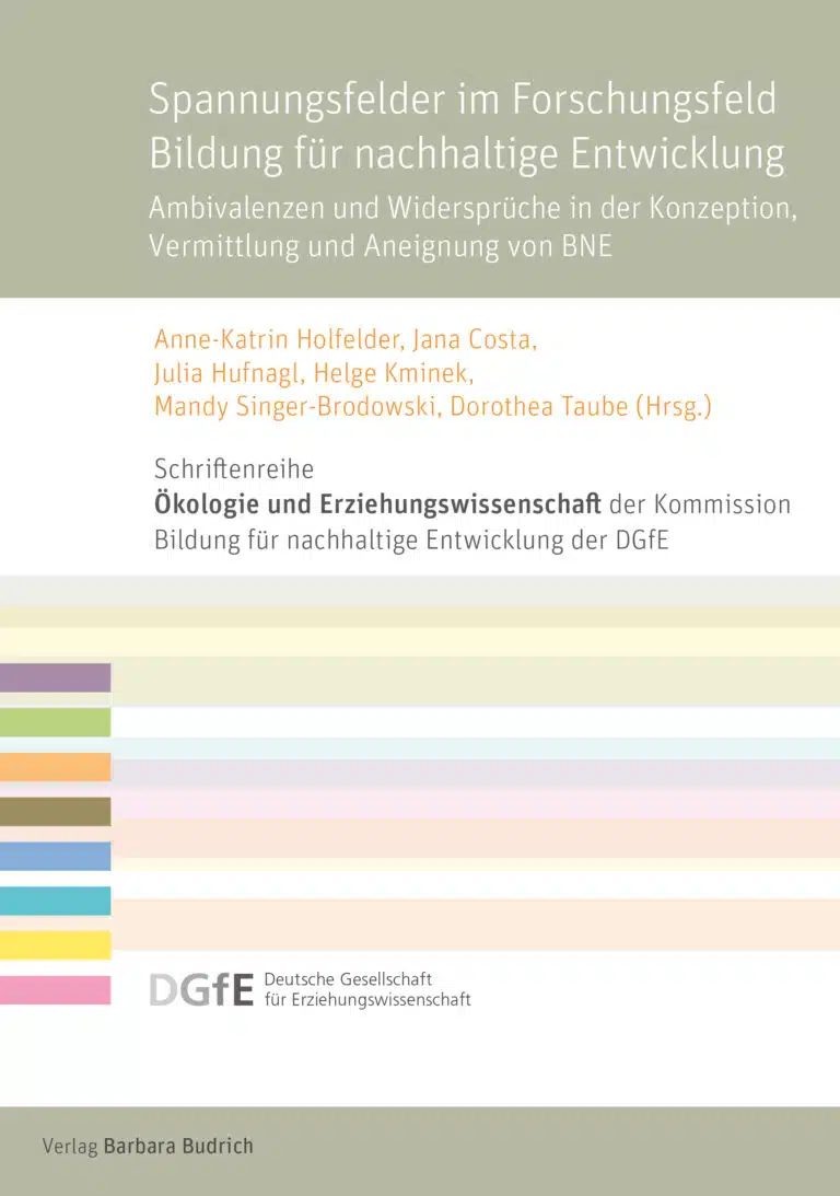 Cover: Spannungsfelder im Forschungsfeld Bildung für nachhaltige Entwicklung