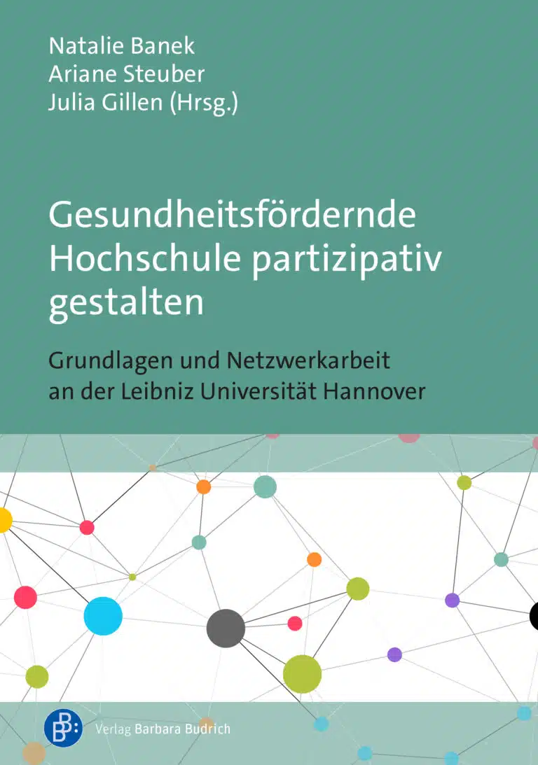 Cover: Gesundheitsfördernde Hochschule partizipativ gestalten