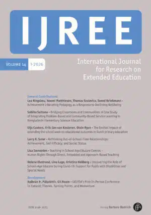 IJREE – International Journal for Research on Extended Education 1-2026: Free Contributions