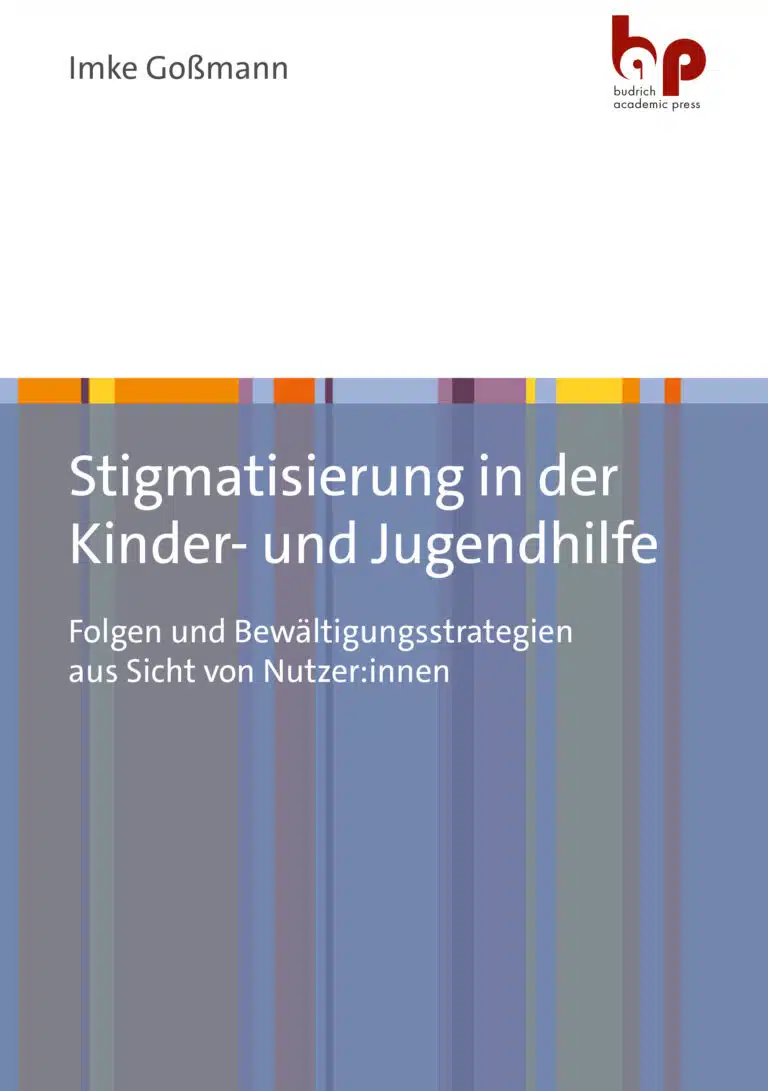 Cover: Stigmatisierung in der Kinder- und Jugendhilfe