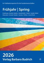 Verlag Barbara Budrich: Vorschau Frühjahr 2026